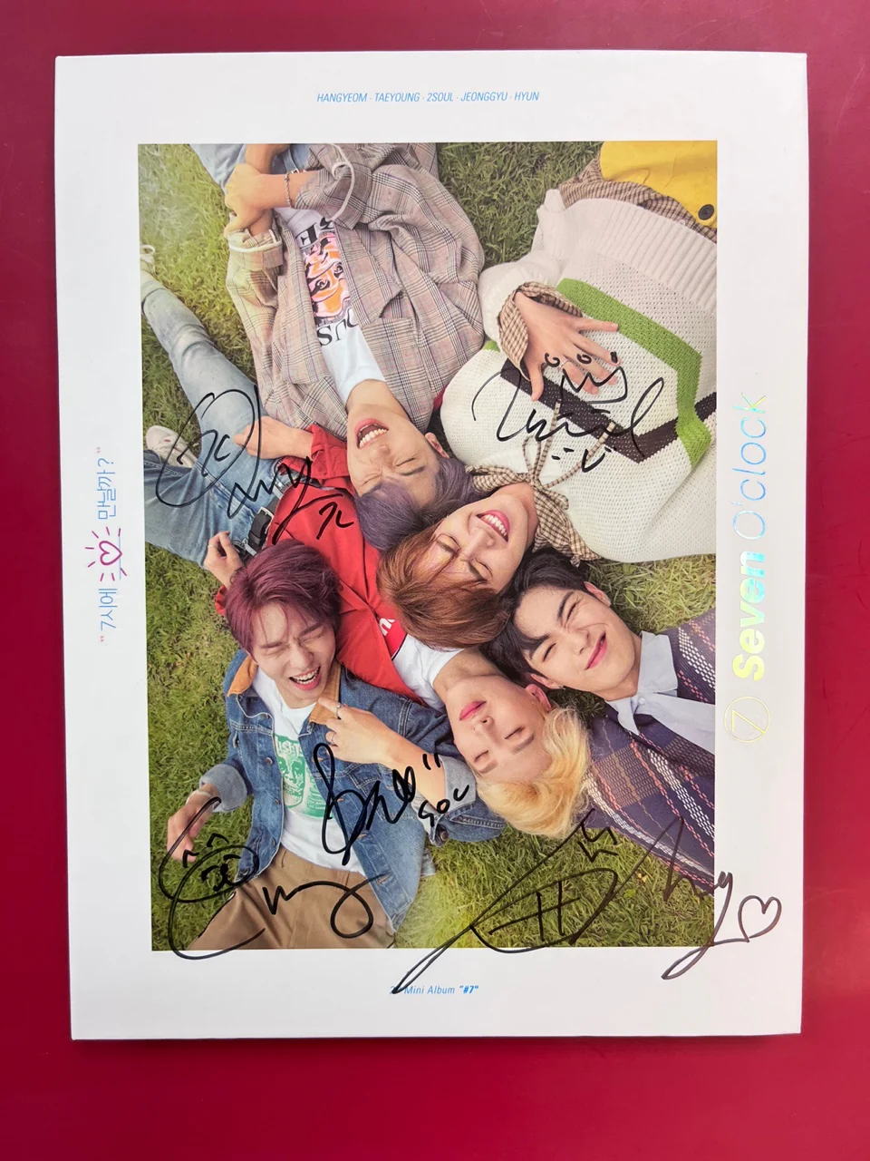 세븐어클락 (7 O'CLOCK) | 미니2집 [#7] | AUTOGRAPHED ALBUM