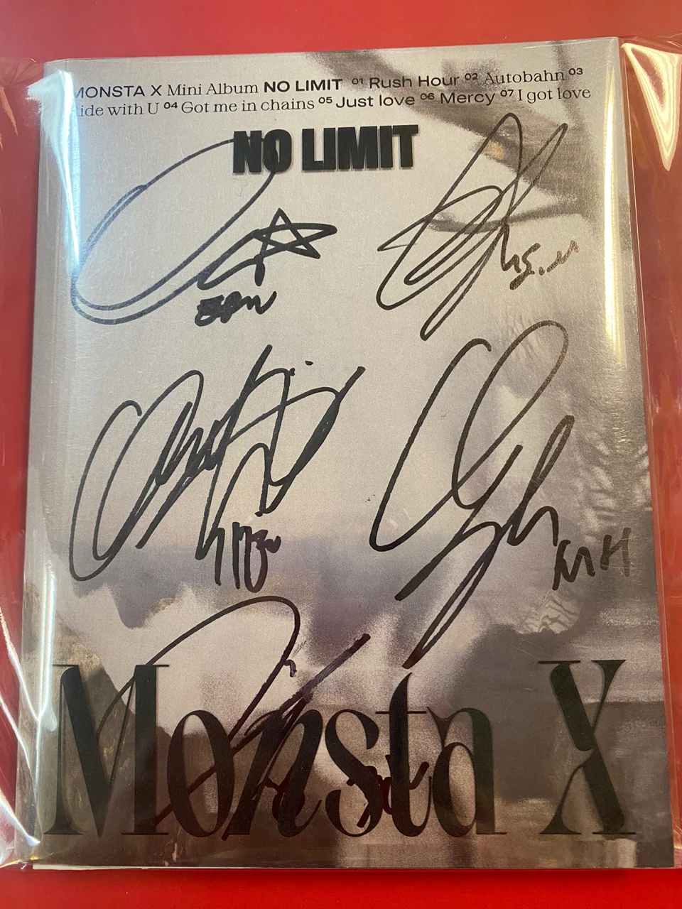 몬스타엑스 (MONSTA X) - 미니10집 [NO LIMIT] | AUTOGRAPHED ALBUM