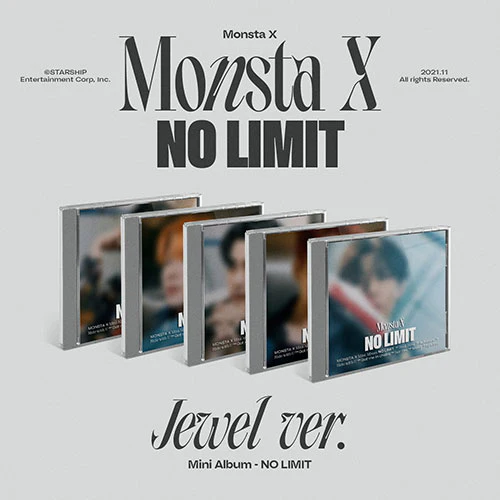 몬스타엑스 (MONSTA X) - 미니10집 [NO LIMIT] (Jewel Ver.)