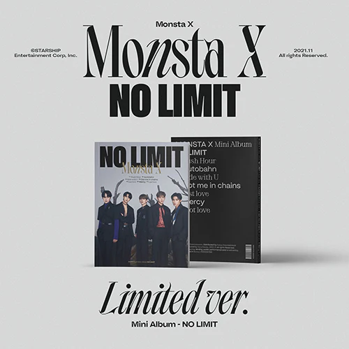 MONSTA X -  [NO LIMIT] (Limited Ver.)