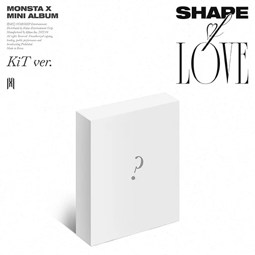 MONSTA X - 11TH MINI ALBUM [SHAPE of LOVE] [KIT ALBUM]