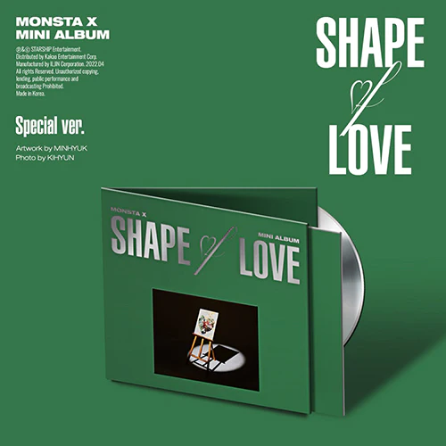 MONSTA X - 11th Mini Album [SHAPE of LOVE] (Special ver.)
