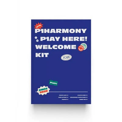 P1Harmony - P1AY HERE! 1ST PHOTO BOOK MERCHANDISE WELCOME KIT