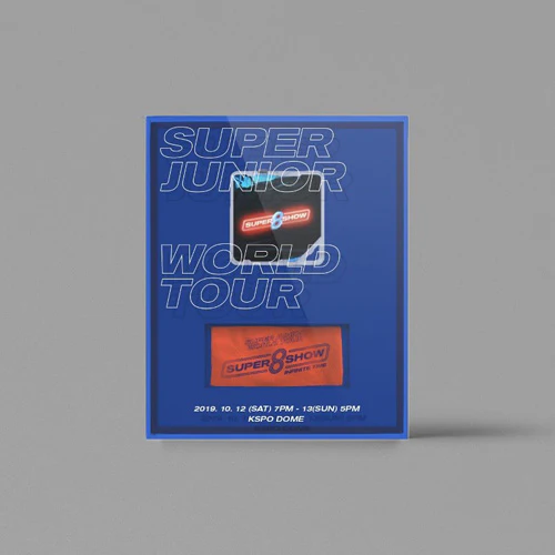 슈퍼주니어 (SUPER JUNIOR) - WORLD TOUR 'SUPER SHOW 8 : INFINITE TIME' KIT-VIDEO