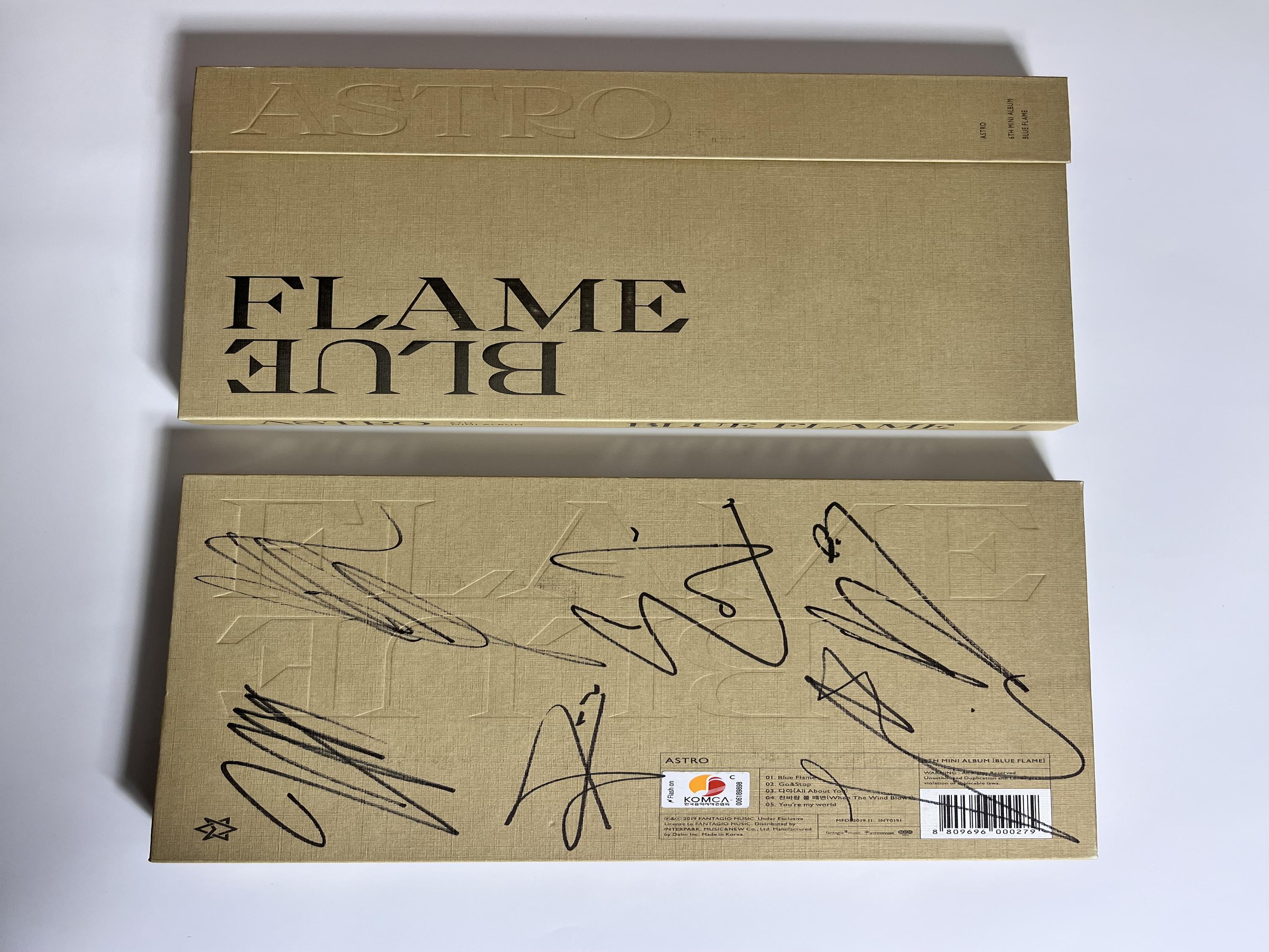 ASTRO - 6th Mini Album [BLUE FLAME] | AUTOGRAPHED ALBUM