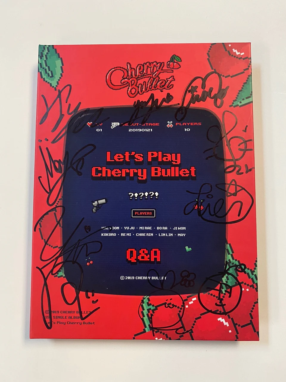 체리블렛 (Cherry Bullet) | 1st Single [Let's Play Cherry Bullet] | AUTOGRAPHED ALBUM