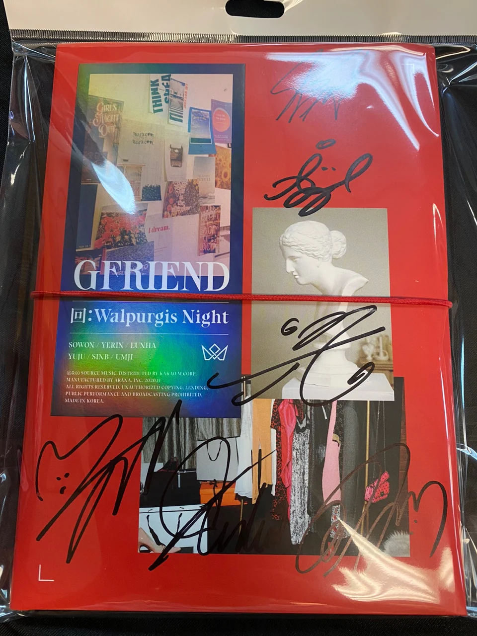 여자친구 (GFRIEND) - Autogrphaed 回:Walpurgis Night ( my room ver. ) (ONLINE ONLY)