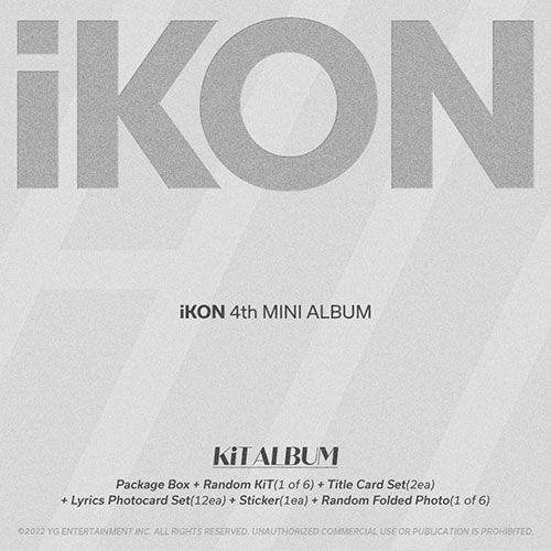 iKON - 4th MINI ALBUM [FLASHBACK] (KiT ALBUM)