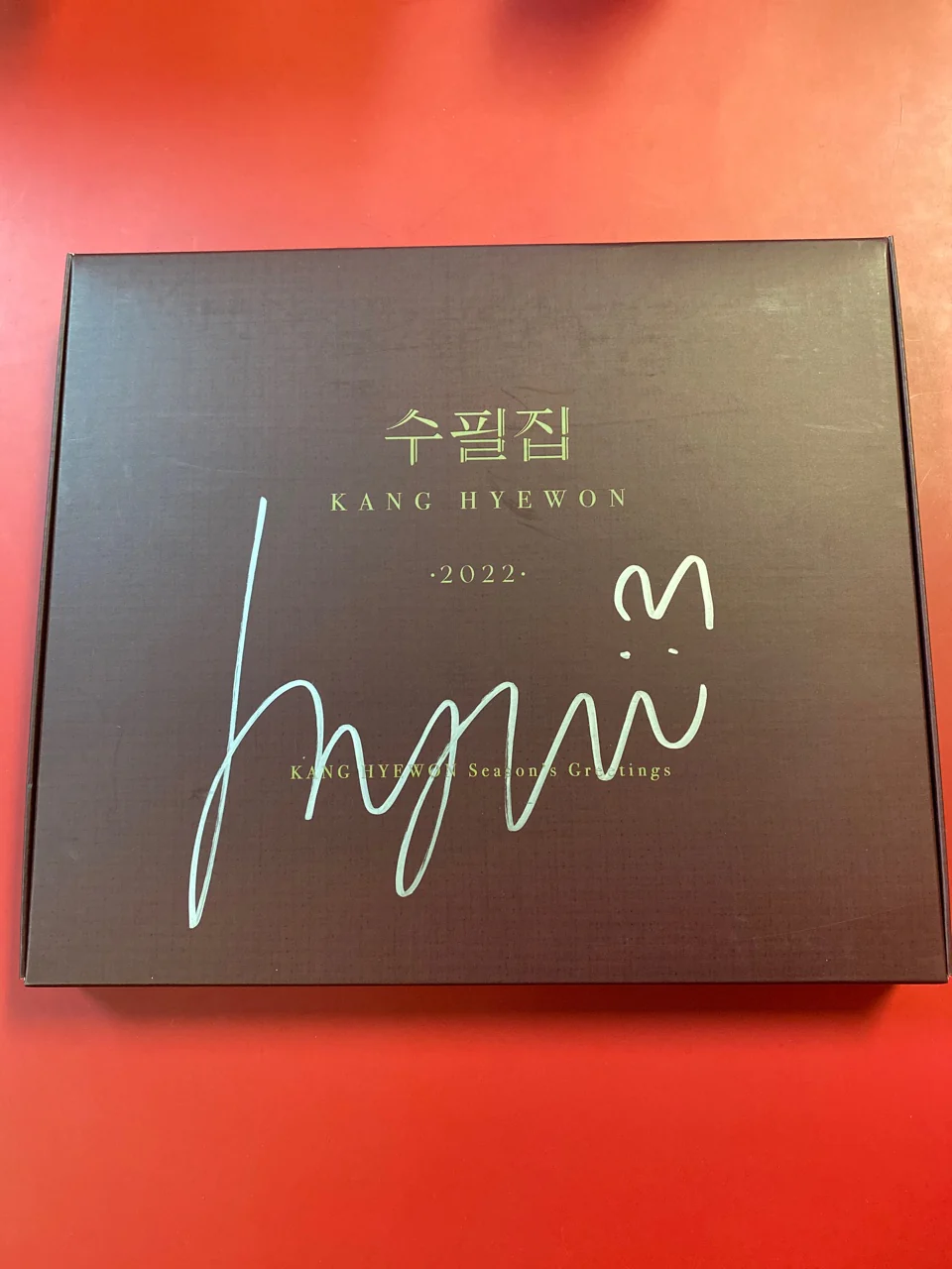 강혜원 (KANG HYEWON) | 2022 시즌 그리팅 SEASON’S GREETINGS | AUTOGRAPHED