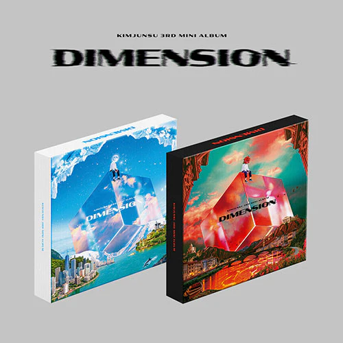 김준수 (KIMJUNSU) - 미니3집 [DIMENSION] red ver.