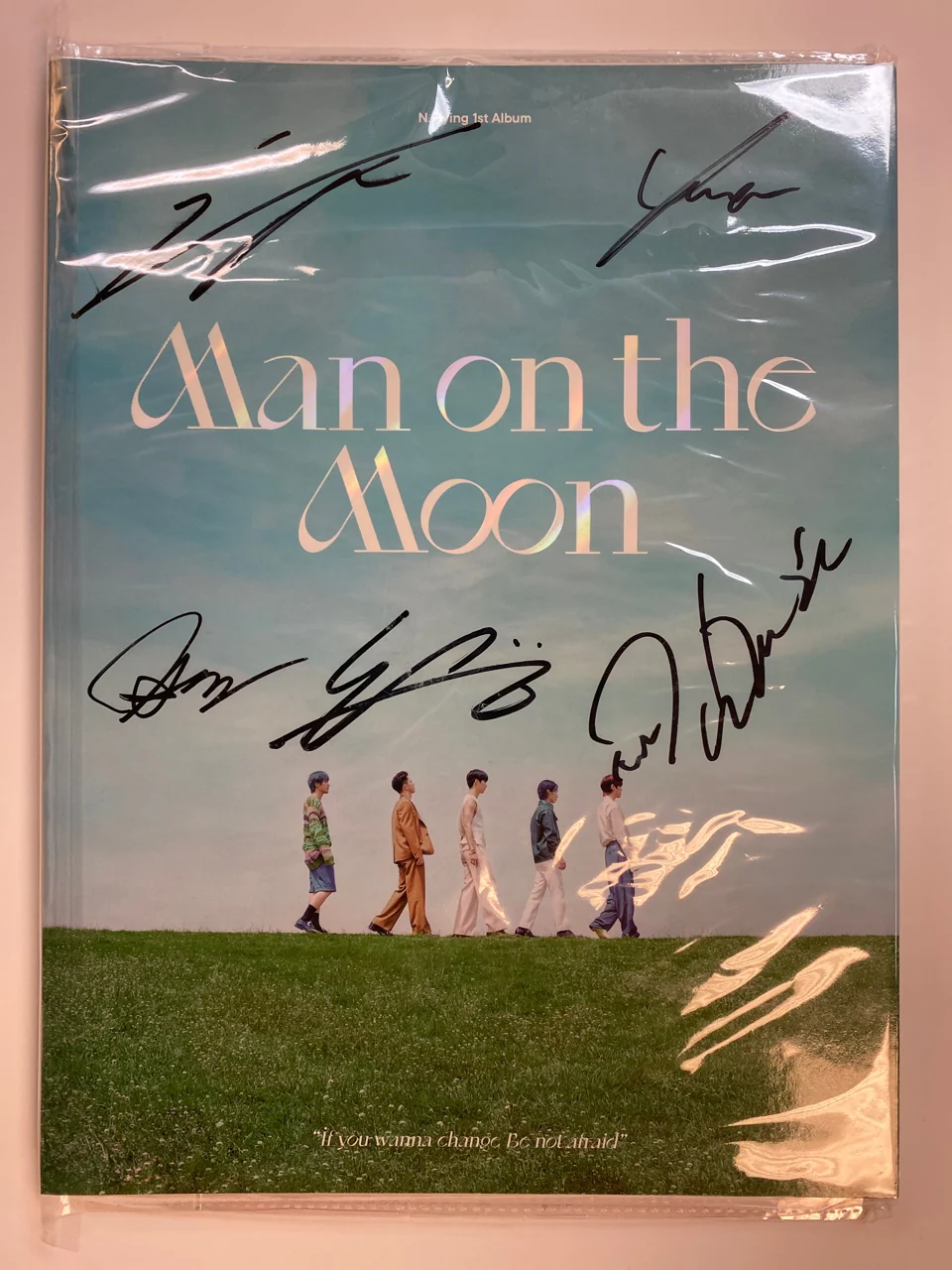 엔플라잉(N.Flying) - 정규1집 autographed - signed album [Man on the Moon]