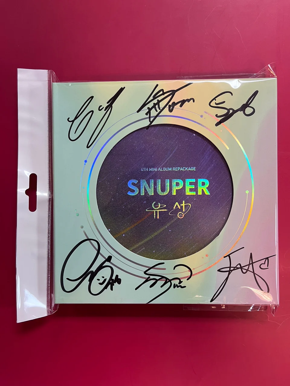 SNUPER - 4th Mini Album [Meteor] AUTOGRAPHED ALBUM