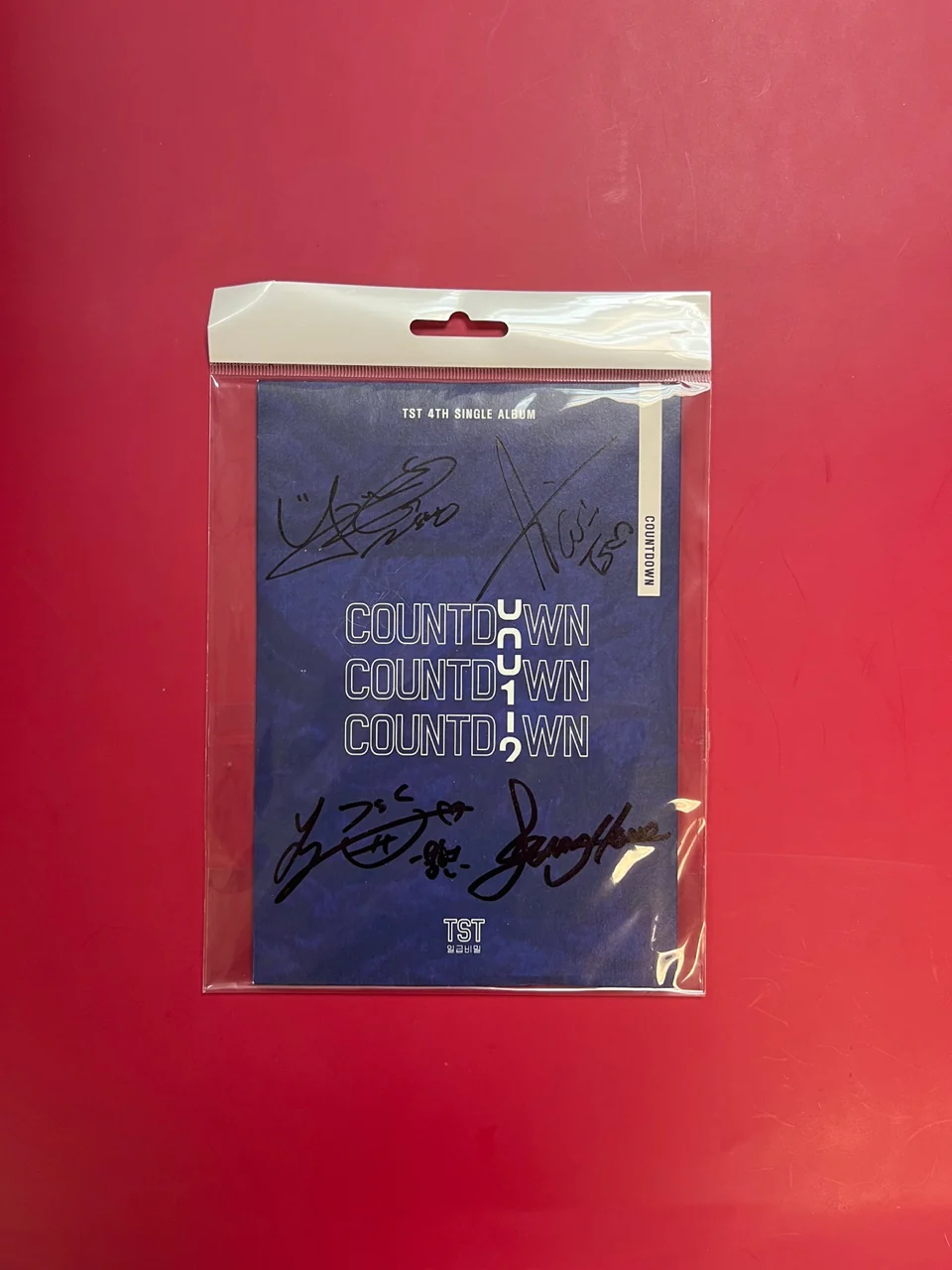 일급비밀(TST)  | 싱글4집 [COUNTDOWN] | AUTOGRAPHED ALBUM