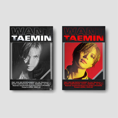 TAEMIN - 2ND MINI ALBUM [WANT] (KIHNO VER.)