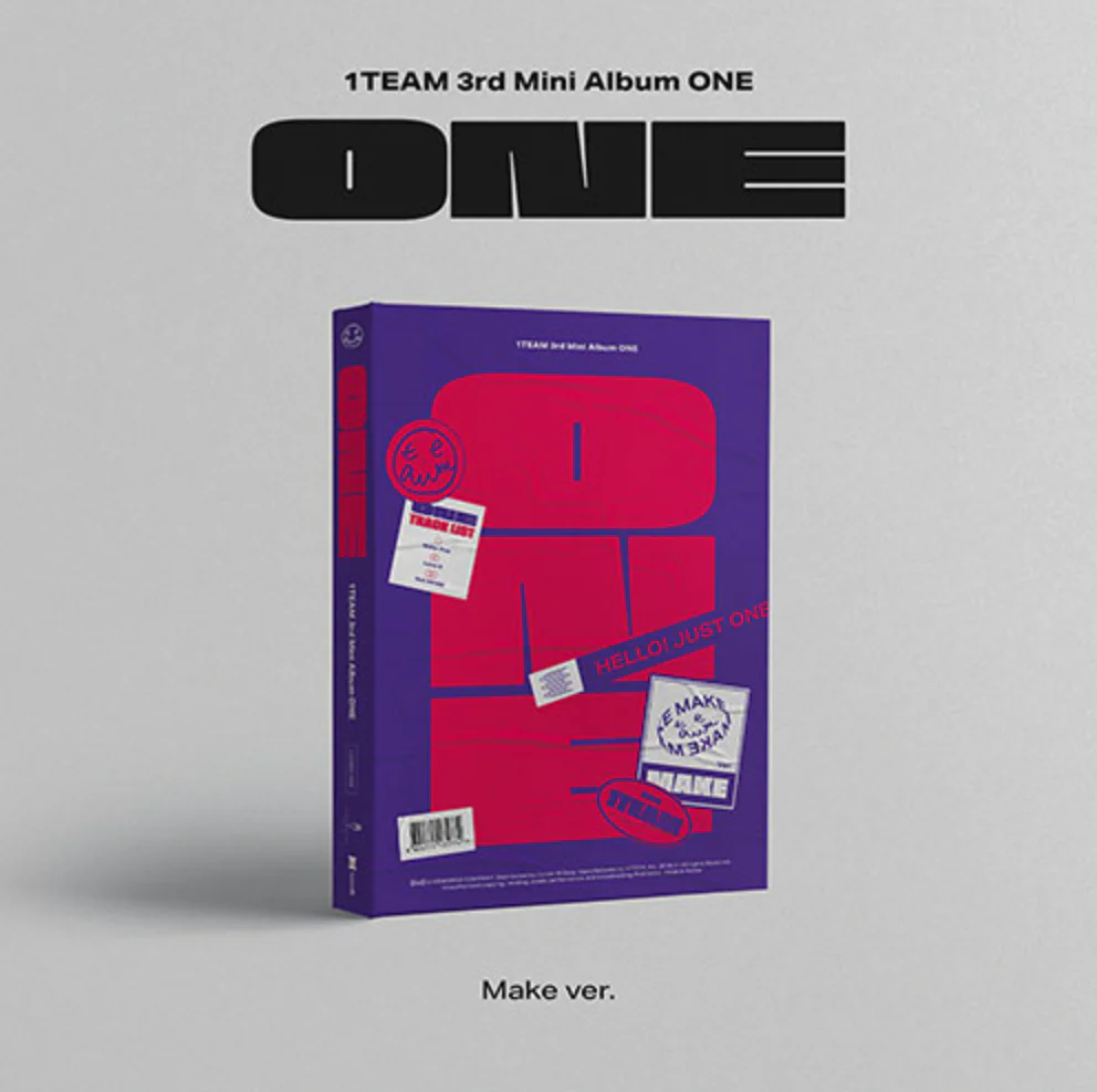 1TEAM - 3rd Mini Album [ONE] - Image 2