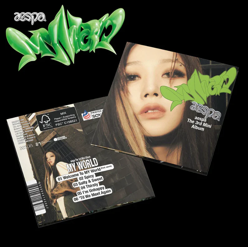 Aespa - 3rd Mini Album [MY WORLD] (Poster Ver.) - Image 2
