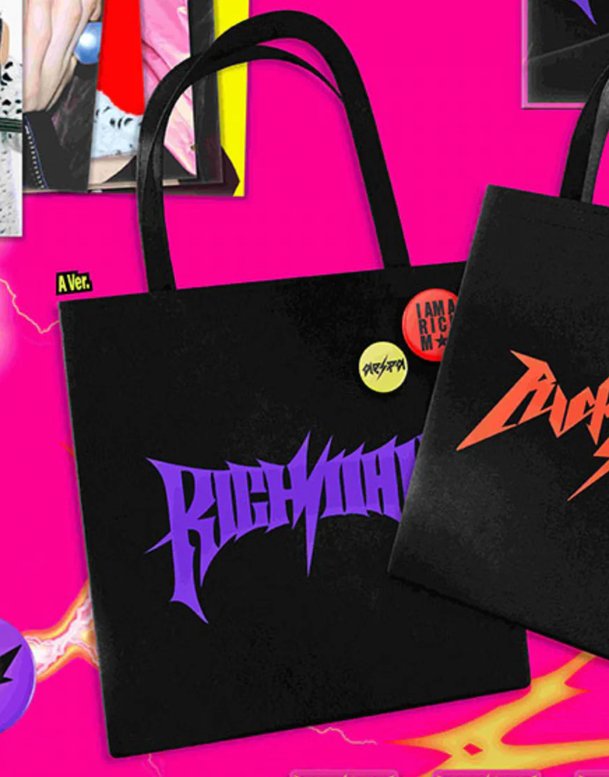 aespa - 6th Mini Album [Rich Man] (RICH MAN BAG Ver.) - Image 2