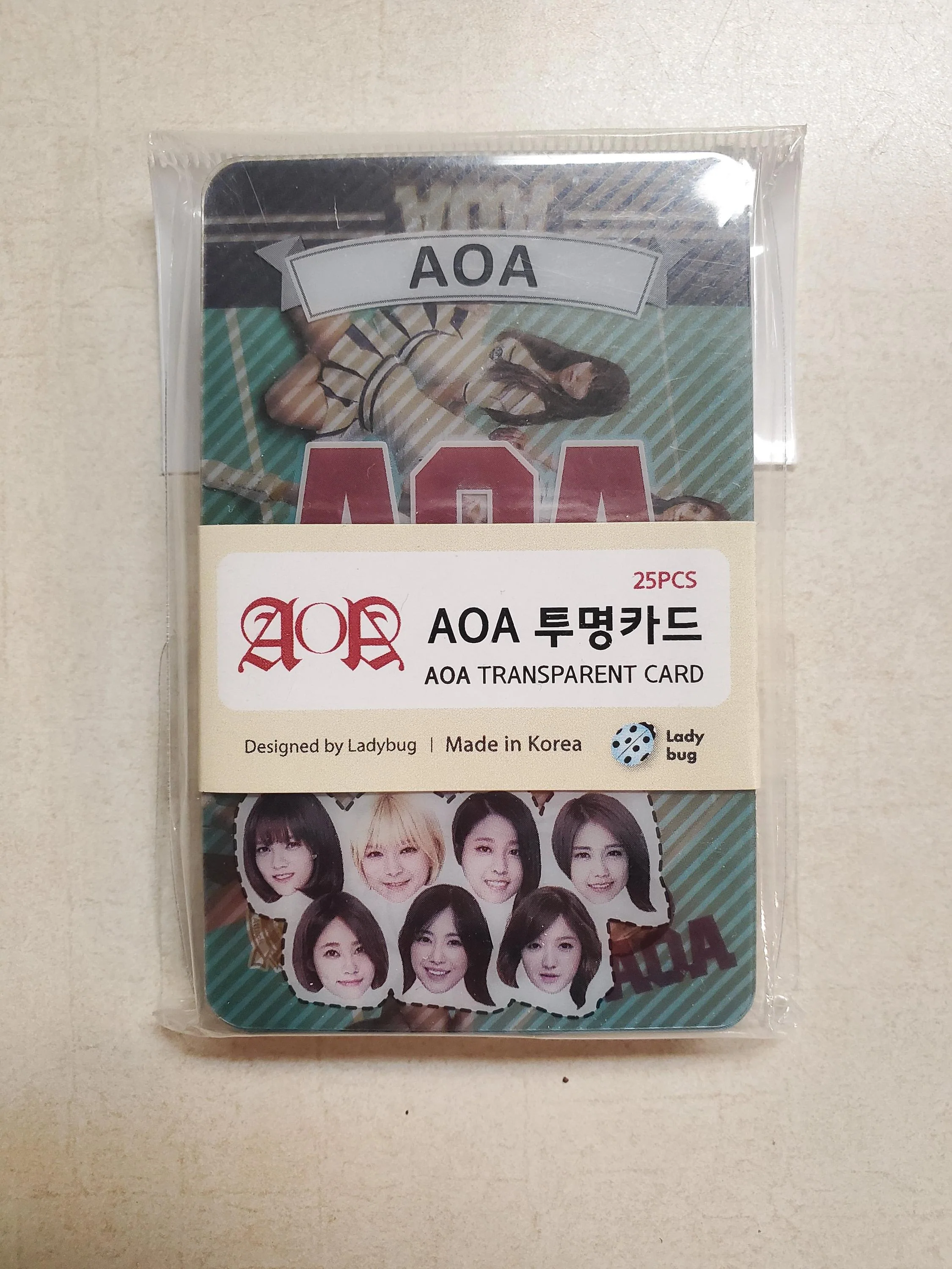 [ AOA ] TRANSPARENT CARD