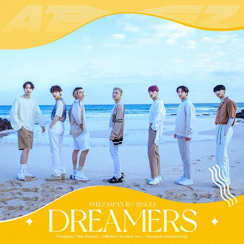 ATEEZ JAPAN ALBUM Dreamers [CD+DVD - Type A]