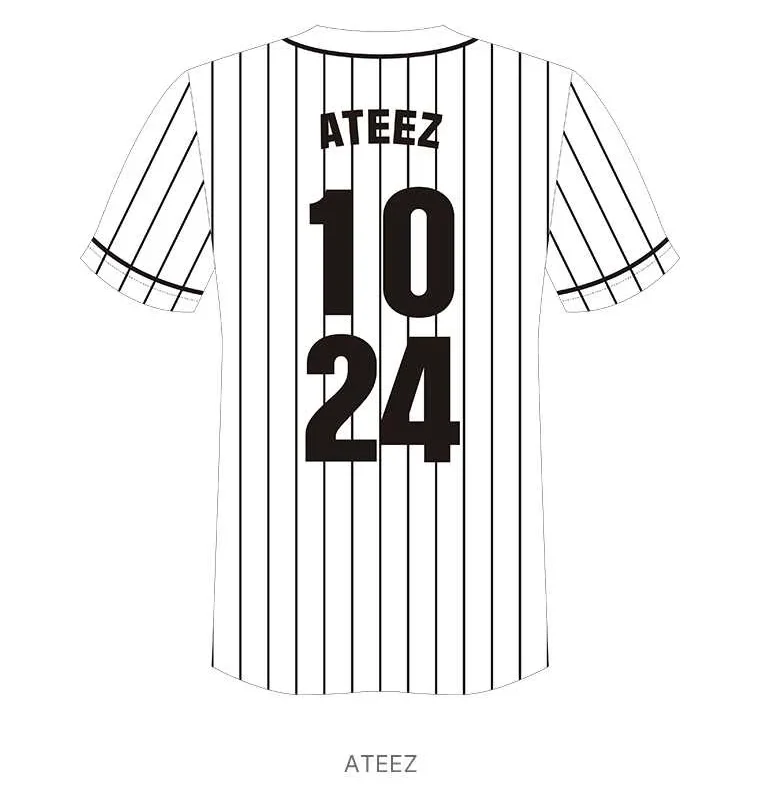 ATEEZ - [TOWARDS THE LIGHT: WILL TO POWER] POP-UP MD BASEBALL JERSEY - Image 3