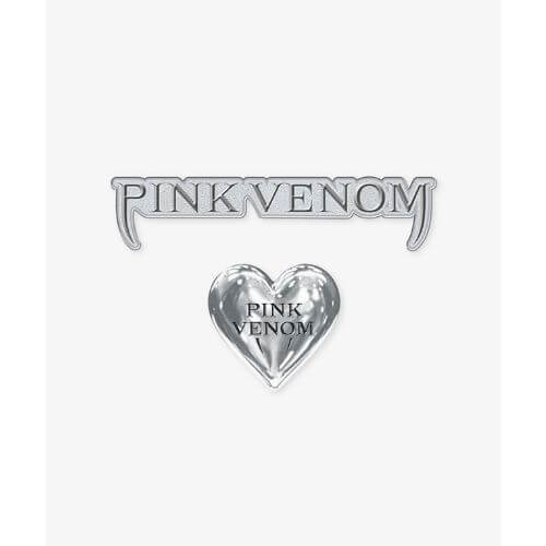 BLACKPINK - PINK VENOM PIN BADGE