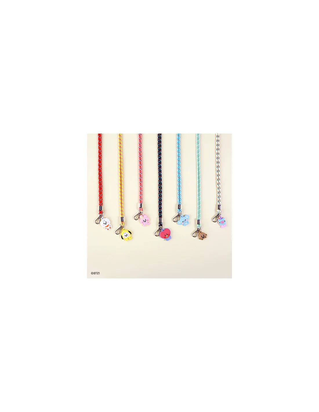 [BT21] BT21 X Monopoly Collaboration - Baby Mascot Strap