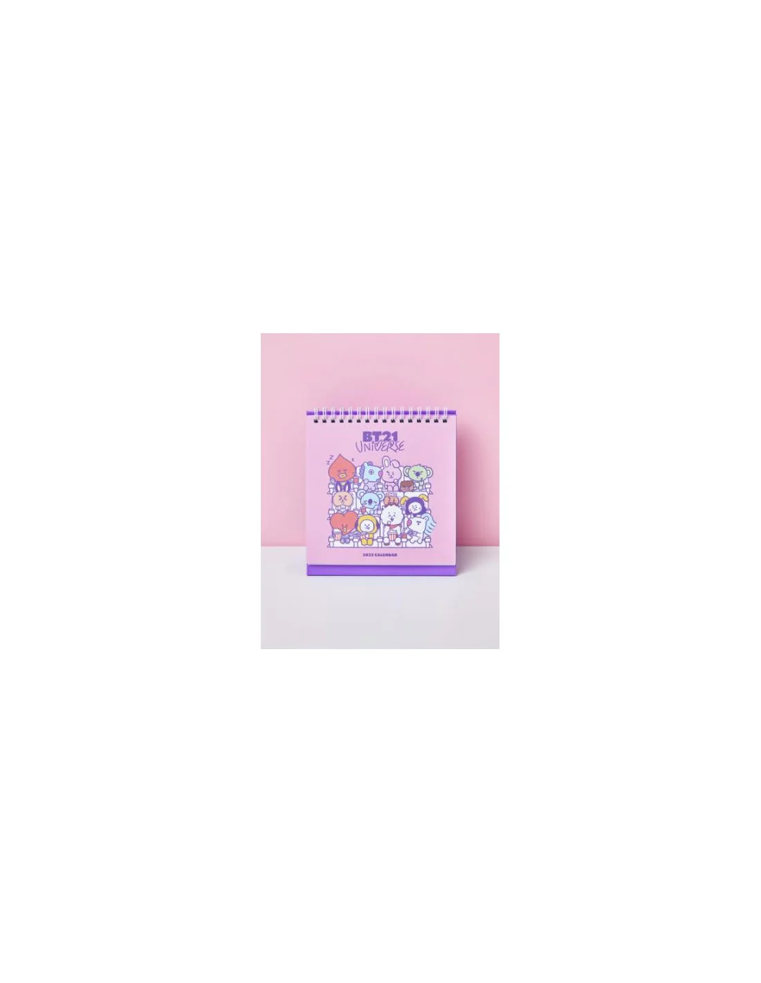 [BT21] BTS Line Friends Collaboration - Universe 2022 Calendar