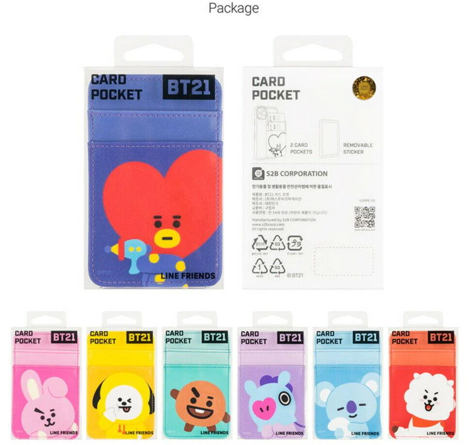 BT21 - CARD POCKET