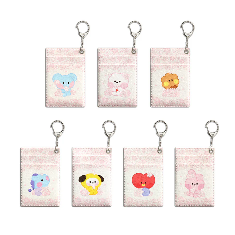 BT21 Cherry Blossom Card Holder