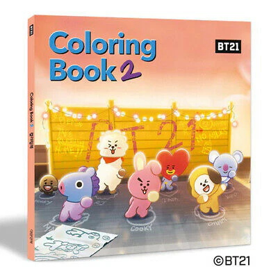 [BT21] Coloring Book vol.2