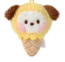 BT21 ICE CREAM PLUSH KEYRING - Image 4