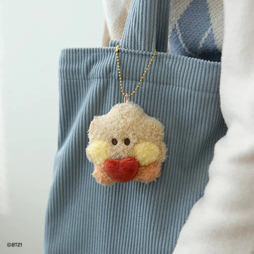 BT21 - Melting Hearts Plush Keyring - Image 4
