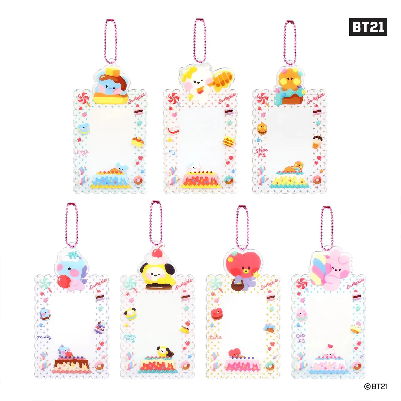 BT21 PHOTO HOLDER MININI - SWEETIE