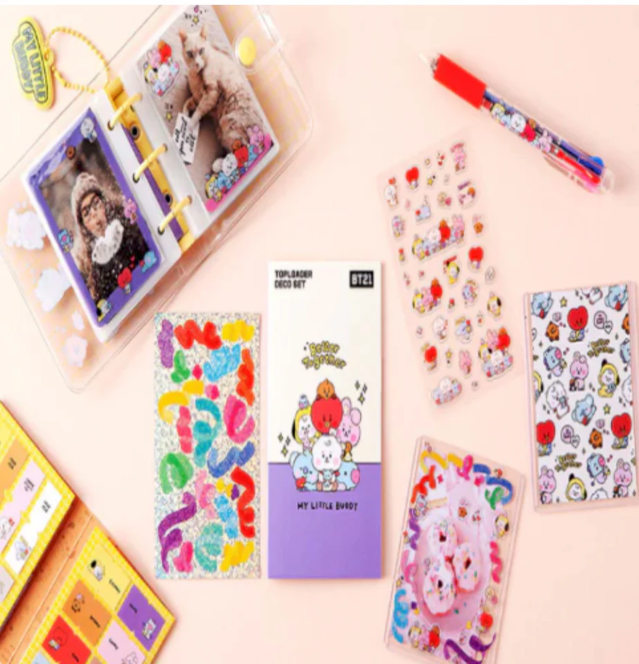 BT21 TOPLOADER DECO SET