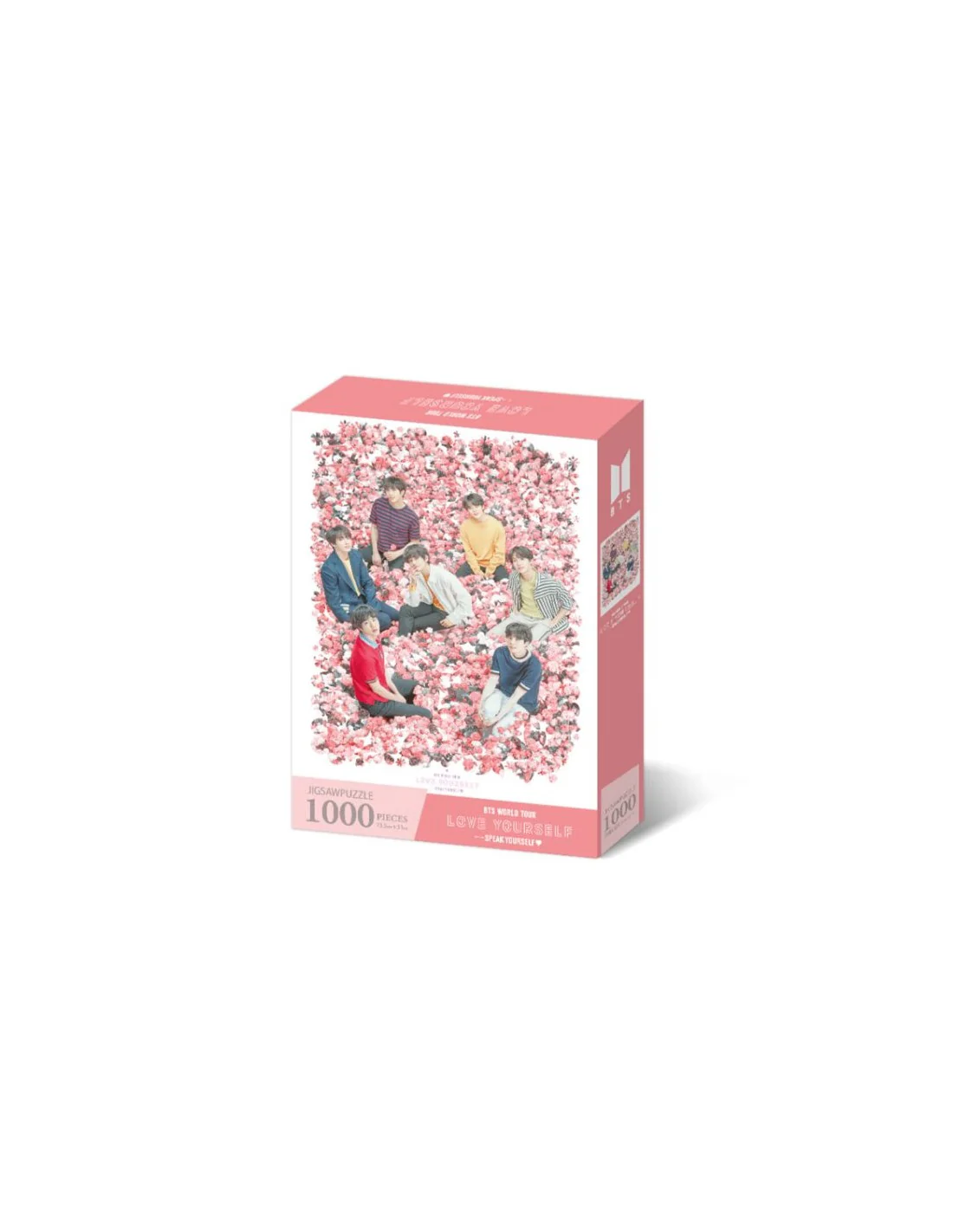 BTS Jigsaw Puzzle World Tour Poster - LOVE YOURSELF: SPEAK YOURSELF