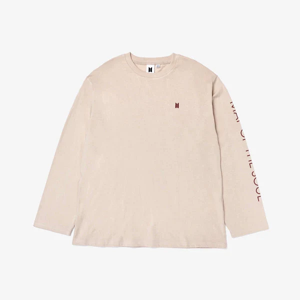 BTS [MAP ON THE SOUL ON:E] - Long Sleeve T-Shirt (beige)
