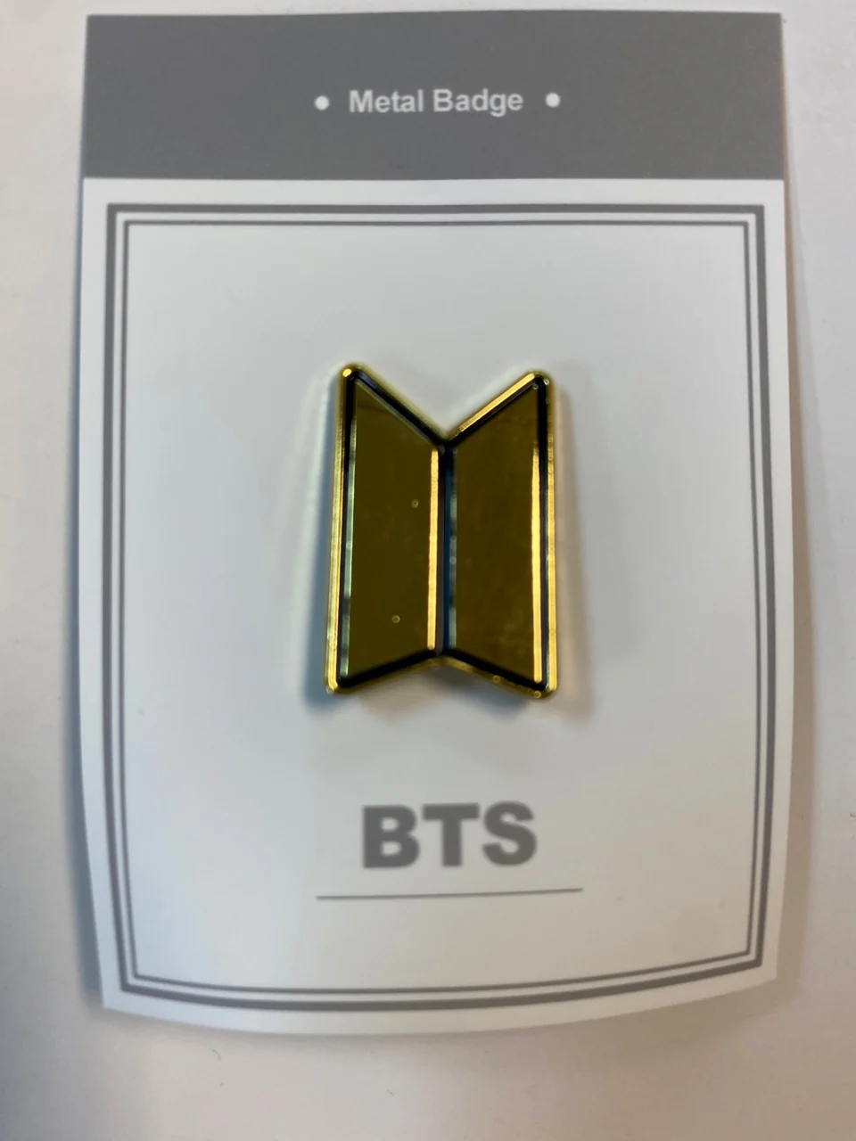BTS Logo Pin Badge