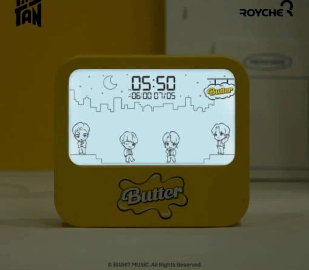BTS - TINYTAN ANIMATION CLOCK