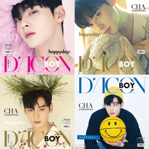 CHA EUNWOO - DICON BOY ISSUE N.1 CHA EUNWOO happyday