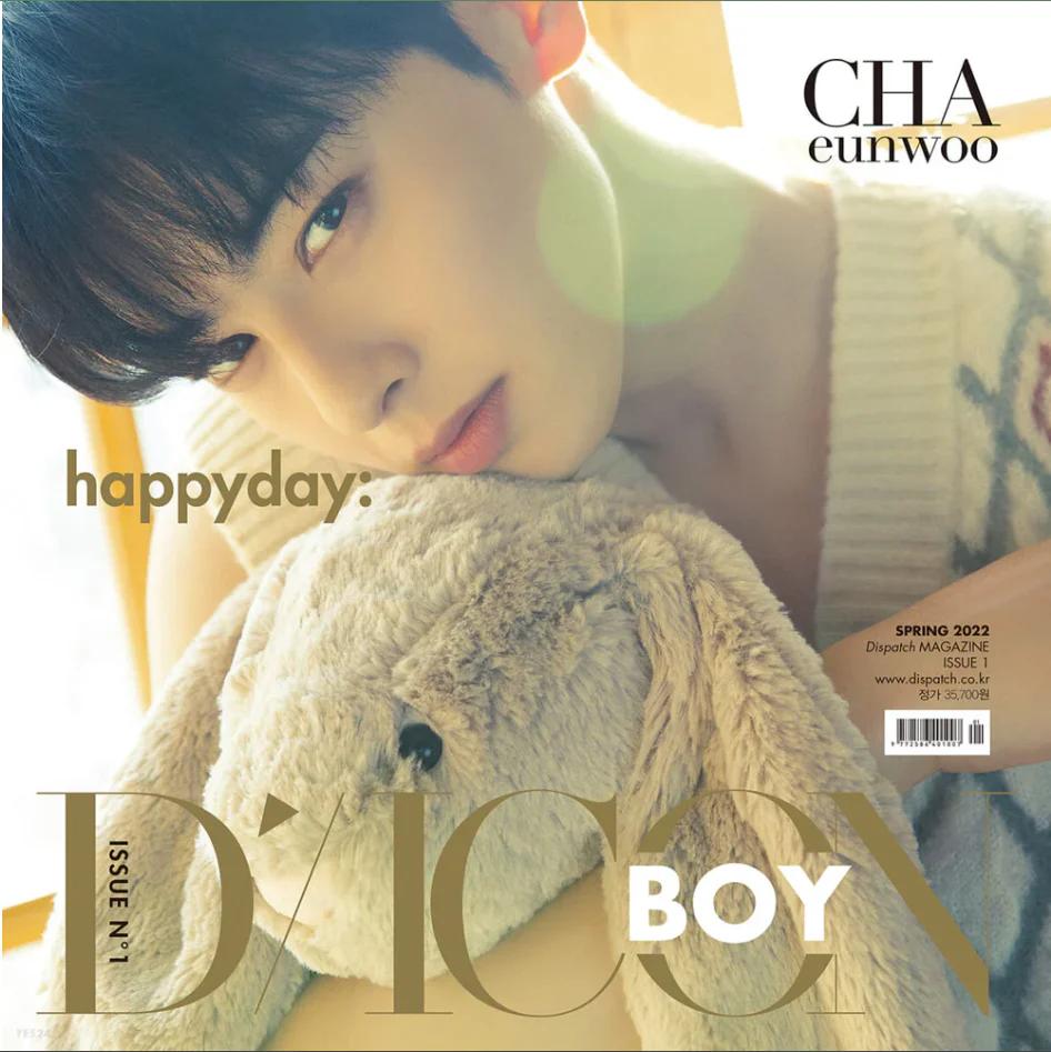 CHA EUNWOO - DICON BOY ISSUE N.1 CHA EUNWOO happyday - Image 4