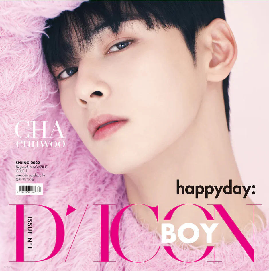 CHA EUNWOO - DICON BOY ISSUE N.1 CHA EUNWOO happyday - Image 5