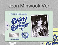 CLOSE YOUR EYES - THE 2ND MINI ALBUM [SNOWY SUMMER] (ID CARD VER./POCAALBUM) - Image 2