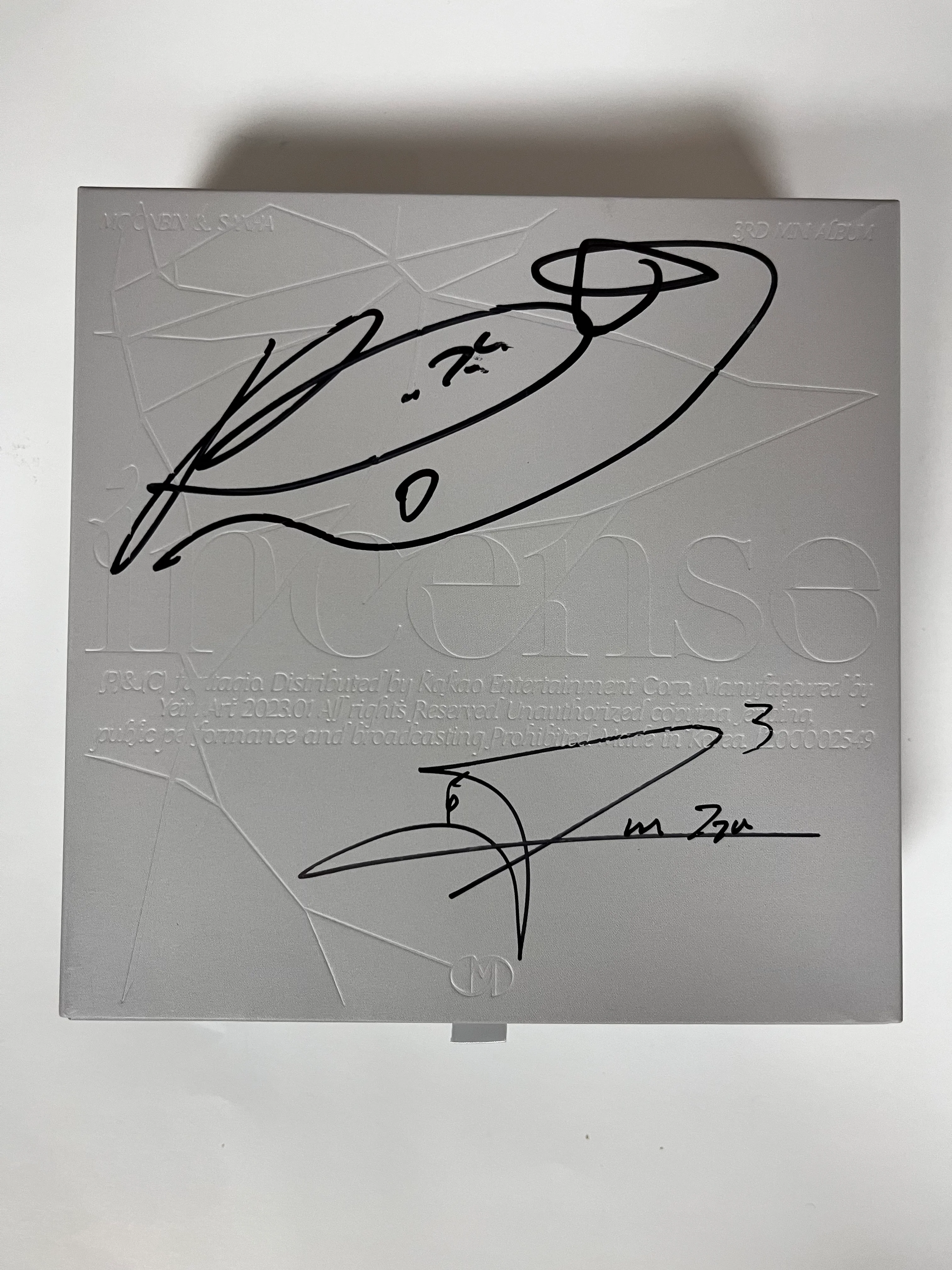 ASTRO - 3rd Mini Album [INCENSE] AUTOGRAPHED ALBUM