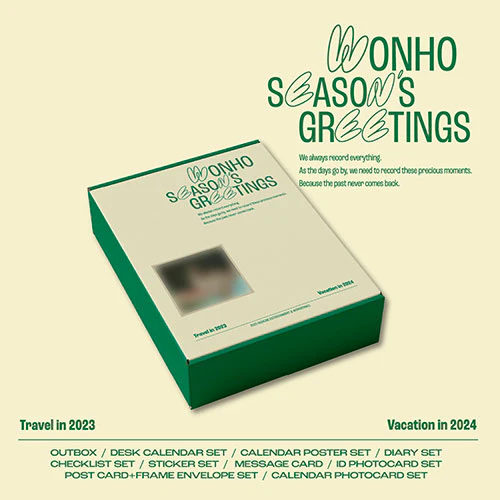 WONHO - 2023&2024 SEASON’S GREETINGS [Travel in 2023 / Vacation in 2024]