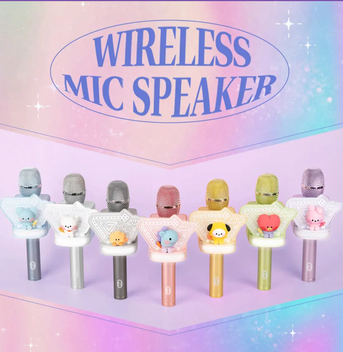 BT21 MININI WIRELESS MIC SPEAKER