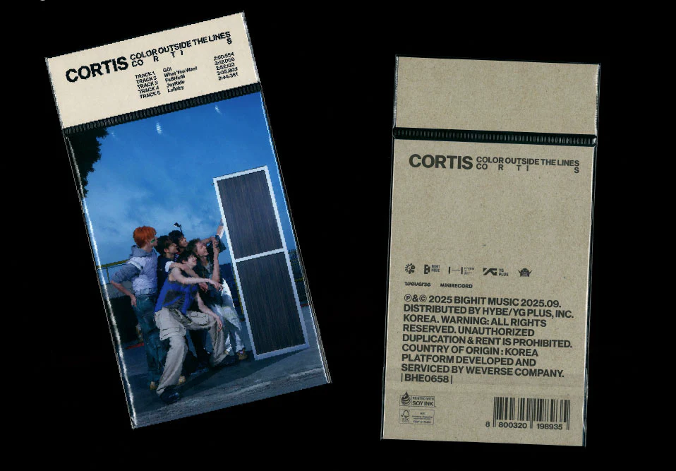 CORTIS - The 1st EP [COLOR OUTSIDE THE LINES] (Weverse Albums ver.) - Image 2