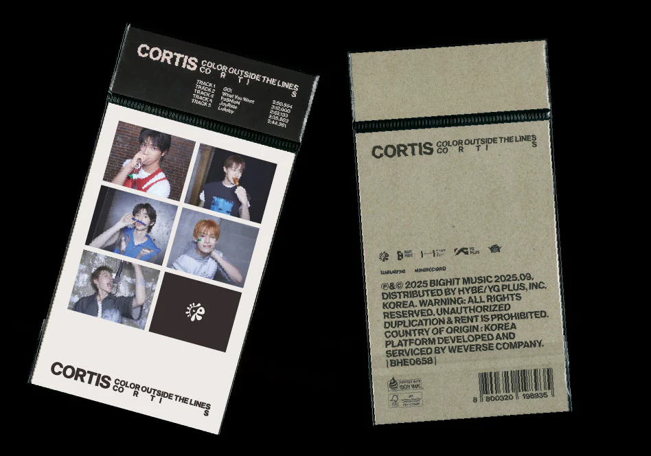 CORTIS - The 1st EP [COLOR OUTSIDE THE LINES] (Weverse Albums ver.) - Image 3