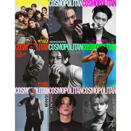 COSMOPOLITAN KOREA MAGAZINE 2023 AUGUST | ATEEZ