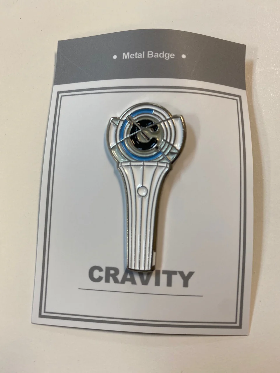 CRAVITY Lightstick Pin Badge
