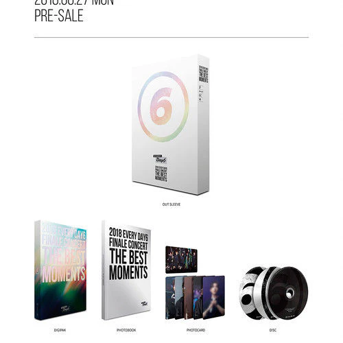 DAY6 - EVERY DAY6 FINALE CONCERT-THE BEST MOMENTS DVD